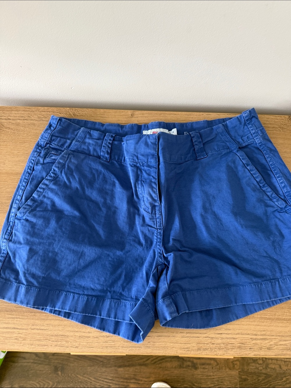 Vineyard Vines Women's Royal Blue Cotton Shorts